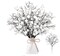 11.4 inch Christmas Glitter Berries Spray Picks 15 Pack Artificial Glitter Berry Stems Branches of Holly Berry for Christmas Tree Ornaments Wreath DIY Crafts Xmas Holiday Home Decor (White)